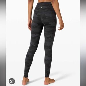 Lululemon camo align leggings 25in